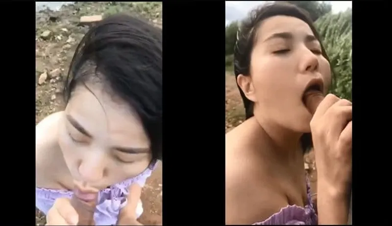 Người tình bj cho bạn gái bên bờ sông